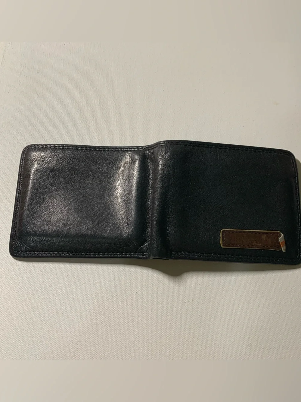 Black Timberland leather wallet